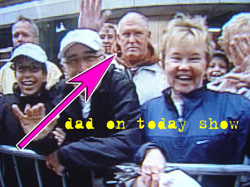 Dad on TODAY SHOW